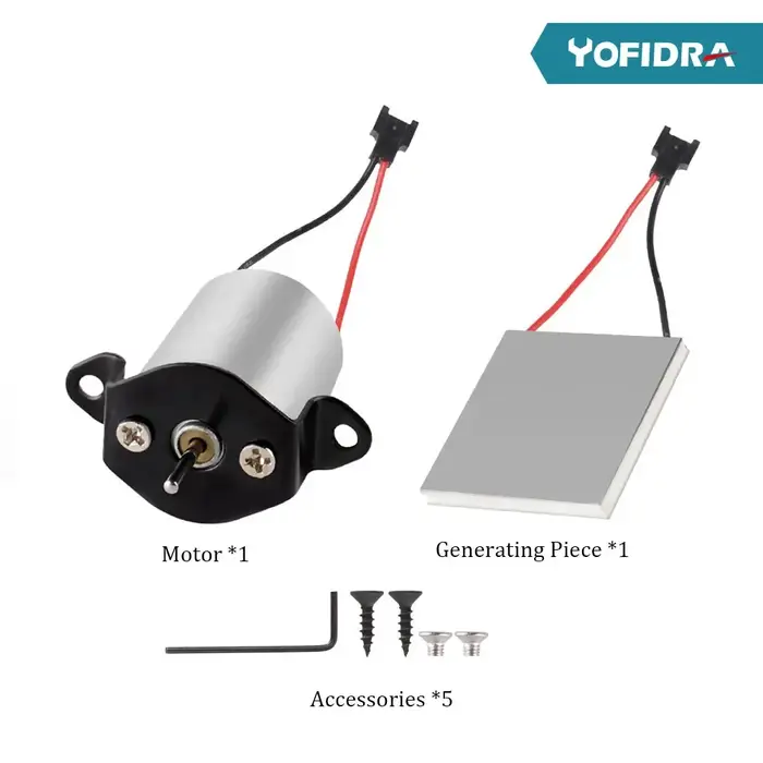 Yofidra moteur de remplacement de ventilateur de cheminée, moteur de ventilateur de cheminée pour ve