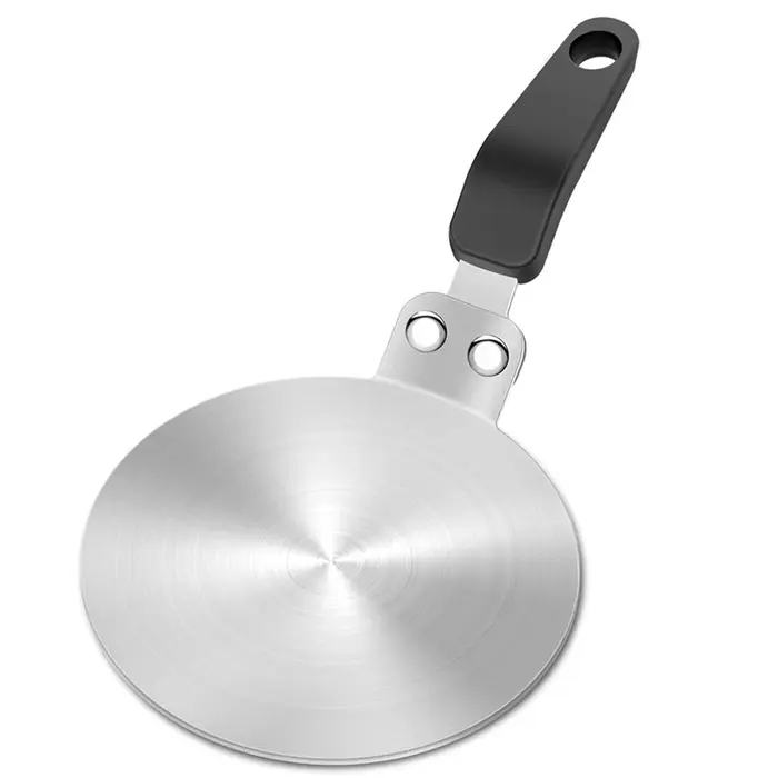 Plaque d'adaptation pour cuisinière à induction, dissipateur de chaleur en acier inoxydable, pot de 