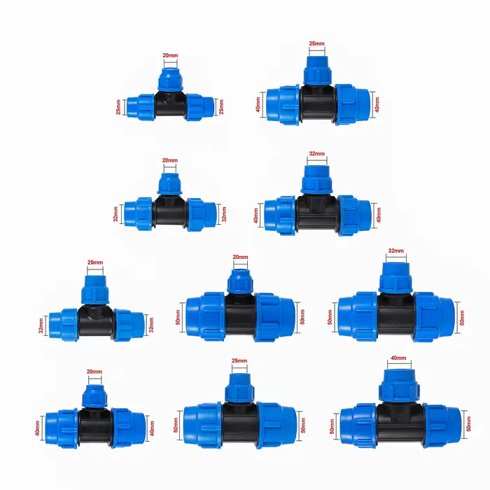 Connecteur de Valve en Plastique PVC PE, Réducteur à 3 Voies, Mathiateur d'Eau du Robinet, pour Jard