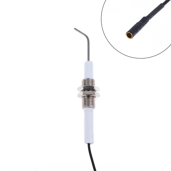 Fil d'Allumage d'Électrode en Céramique M10 x 1, Accessoires Universels pour Four à Gaz et Poêle