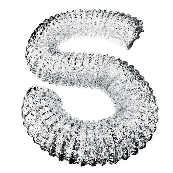 2/3M 4 pouces 100mm tuyau de ventilateur PVC Tube en aluminium