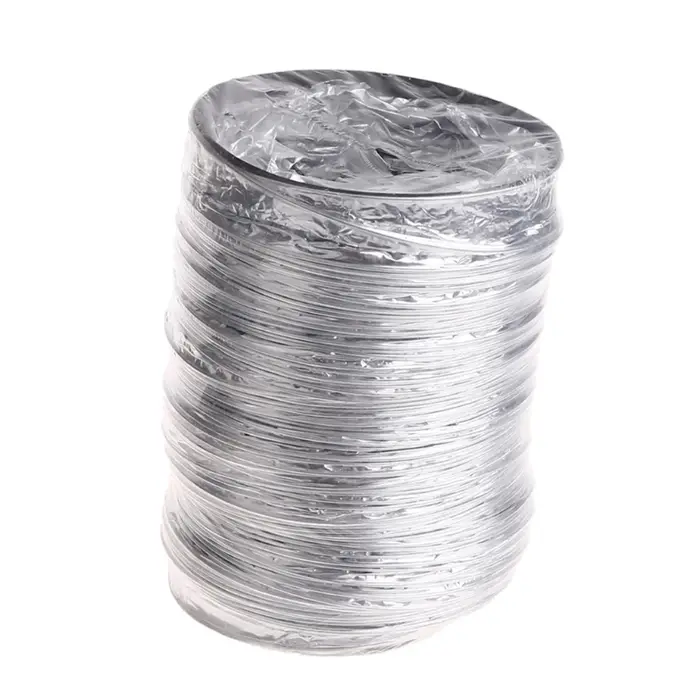 Tuyau flexible en feuille d'aluminium, diamètre intérieur 80mm, tuyau 3/6 mètre, conduit ventilation