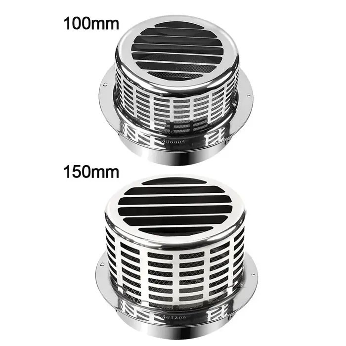 Capuchon de cheminée en acier inoxydable 304