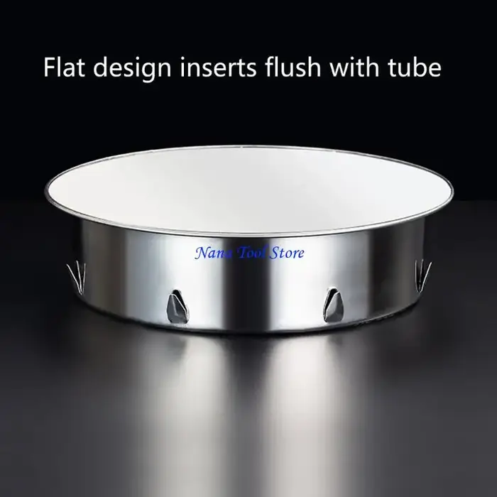 Couvercle tuyau cheminée en acier inoxydable 31GJ, 150mm, pour prévention des odeurs domestiques
