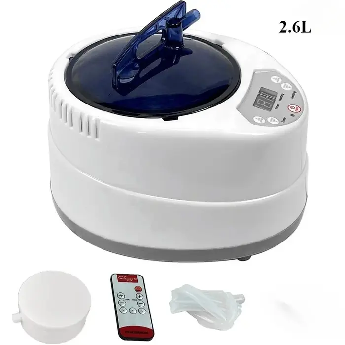 Pot à vapeur électrique pour générateur de Sauna, 4l, 2,6 l, 1600W, prise EU US AU UK, thérapie SPA 