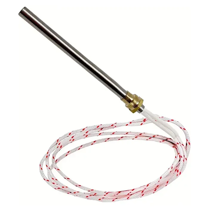 Élément chauffant en acier inoxydable pour poêle à granulés, 220V, diamètre de 10 mm, filetage 3/8 p