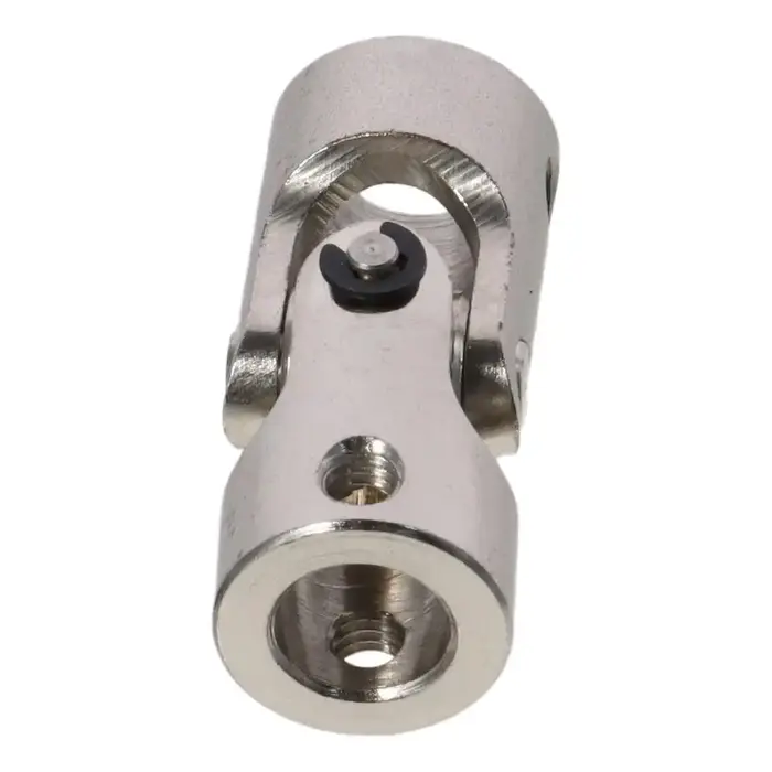 Coupleur de Joint en U en acier inoxydable, diamètre intérieur de 8mm à 8mm, direction en Nickel bro