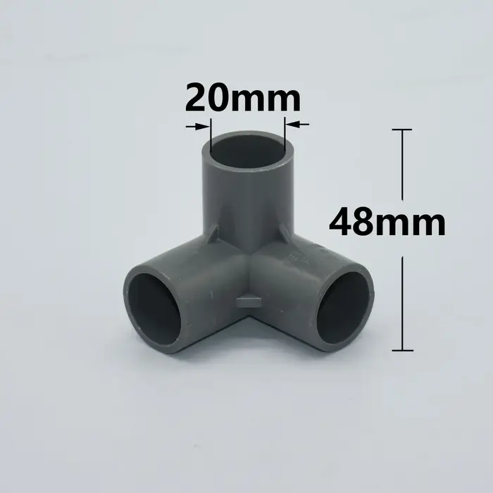 Coupleur en PVC 20/25/32mm, diamètre intérieur DN15 DN20 DN25 3/4/5 voies, connecteur en PVC, raccor