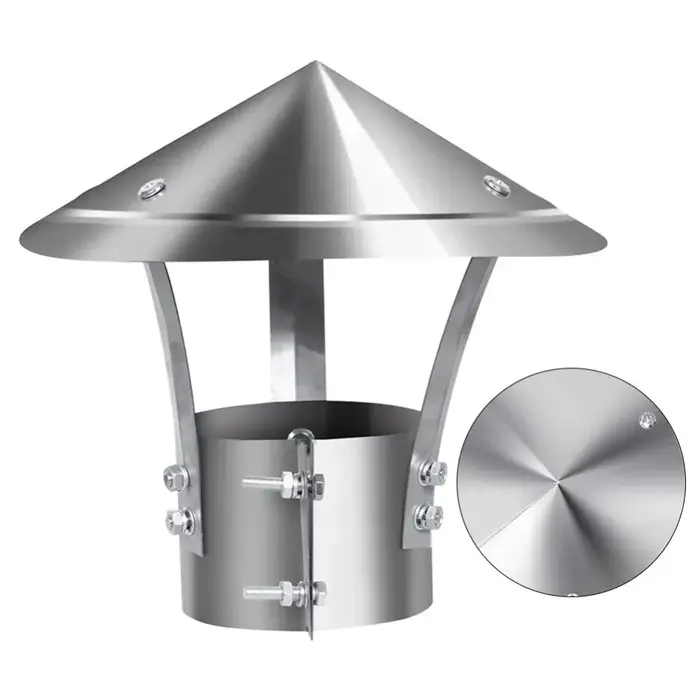 Capuchon de pluie ventilé Durable en acier inoxydable