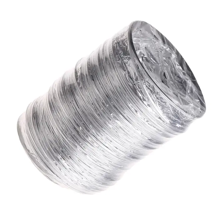 Tuyau Flexible en Feuille d'Aluminium