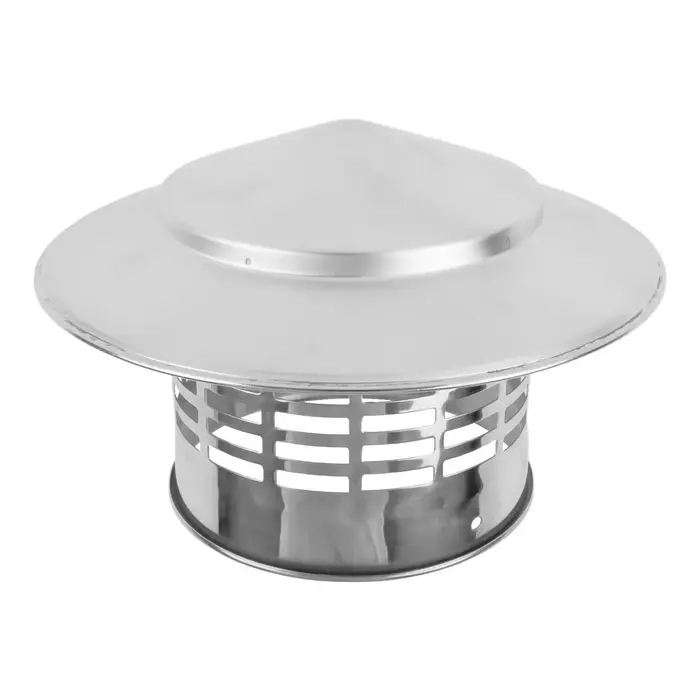 Bouchon de cheminée en acier inoxydable, 110/160mm, mur extérieur, sortie d'air frais, tuyau de toit