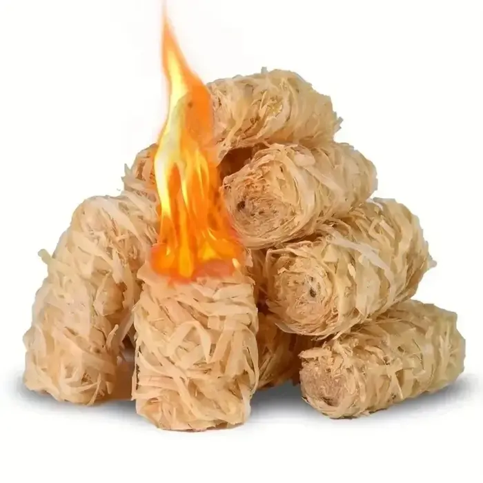 Bâtons d'allumage en cire naturelle pour bois