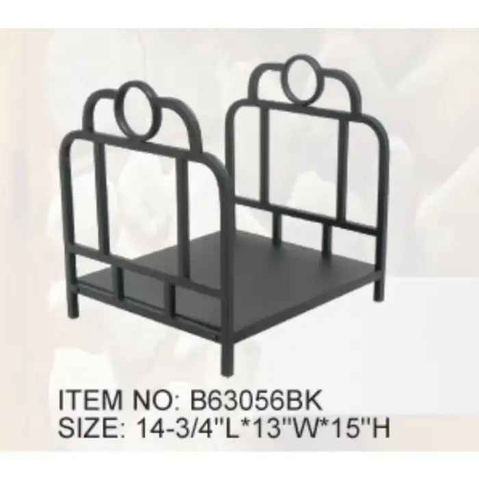 Porte-bûches moderne en fonte pour l'extérieur et l'intérieur, le meilleur choix, nouvelle arrivée, 