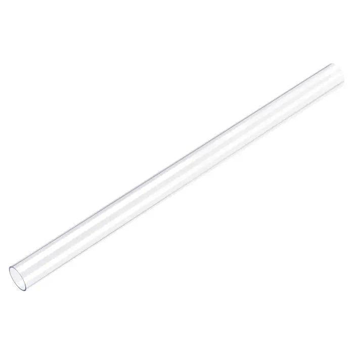 Tube rond transparent en polycarbonate