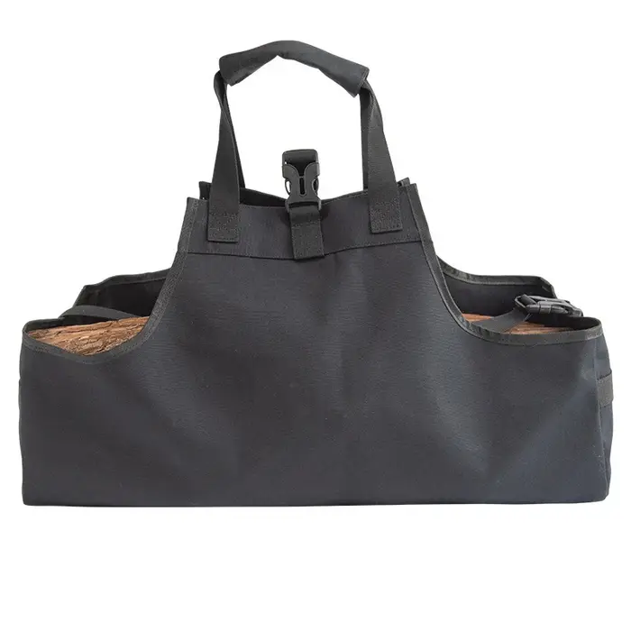 Sac de transport portable pour bois de chauffage