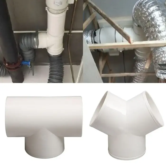 Connecteur de conduit d'échappement Portable en PVC