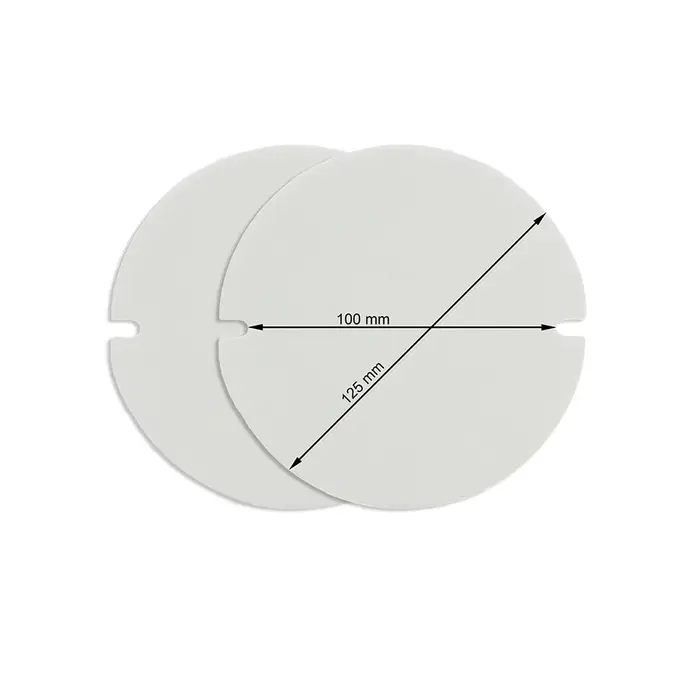 Joints en verre pour porte de poêle, 2/4 pièces, 125/155MM, accessoires de cheminée pour tuyaux de 1