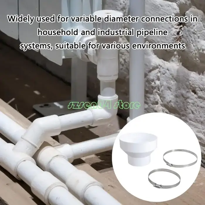 G32D Ventilation Pipe réducteur 150 mm à 100 mm accessoire pour une utilisation industrielle