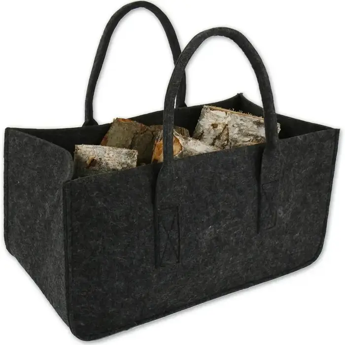 Sac de rangement de feu en bois Non tissé Durable