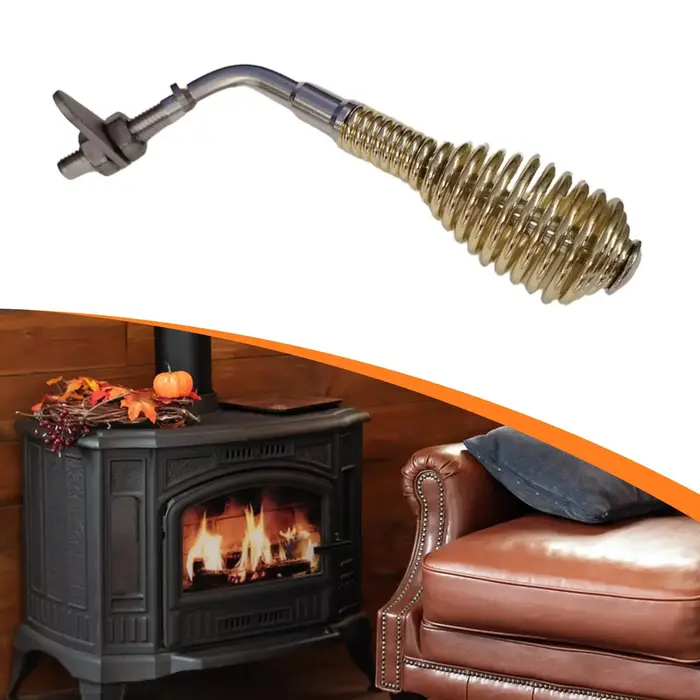 Poignée de porte de cheminée à ressort, accessoires de poêle professionnels robustes pour la maison