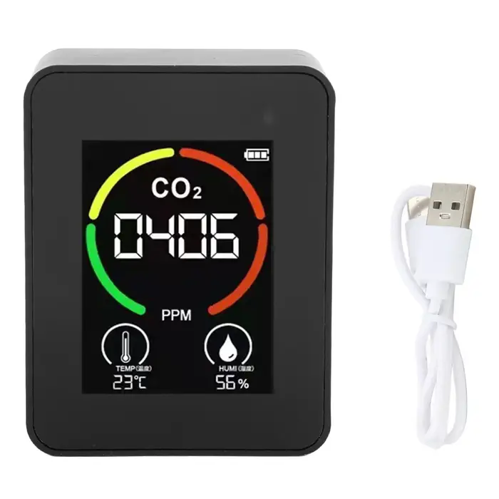 Détecteur de qualité de l'air domestique, détecteur de CO2, moniteur de qualité de l'air, testeur TV