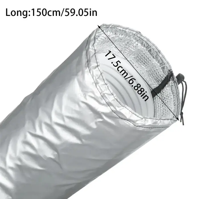 Housse de protection pour tuyau de climatiseur, isolation thermique, anti-poussière, protection du t