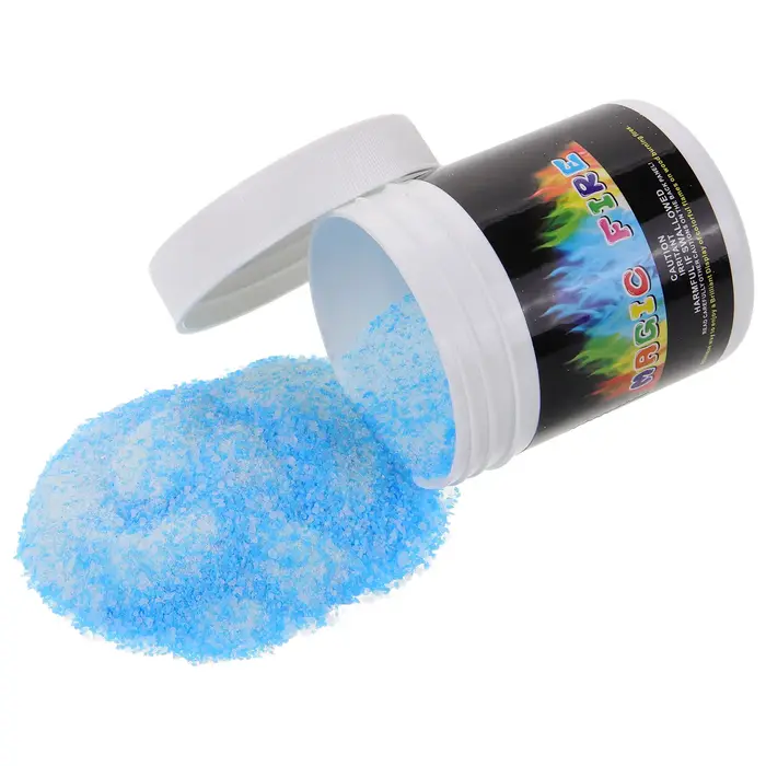 Seau de colorant de flamme, fourniture de Camping, changement de couleur de cheminée, décorations de
