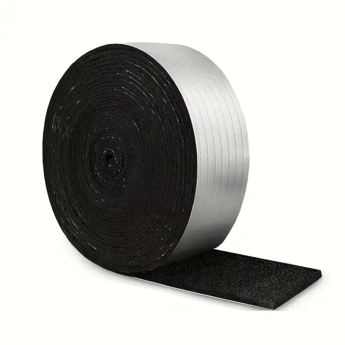 Ruban isolant pour tuyaux en aluminium, auto-adhésif, ignifuge, pour l'extérieur et l'hiver, Protect