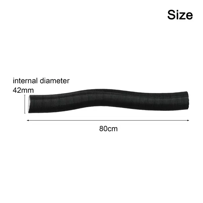 Conduit de chauffage flexible en aluminium de 42mm, pour chauffage auxiliaire diesel Webasto, tuyau 