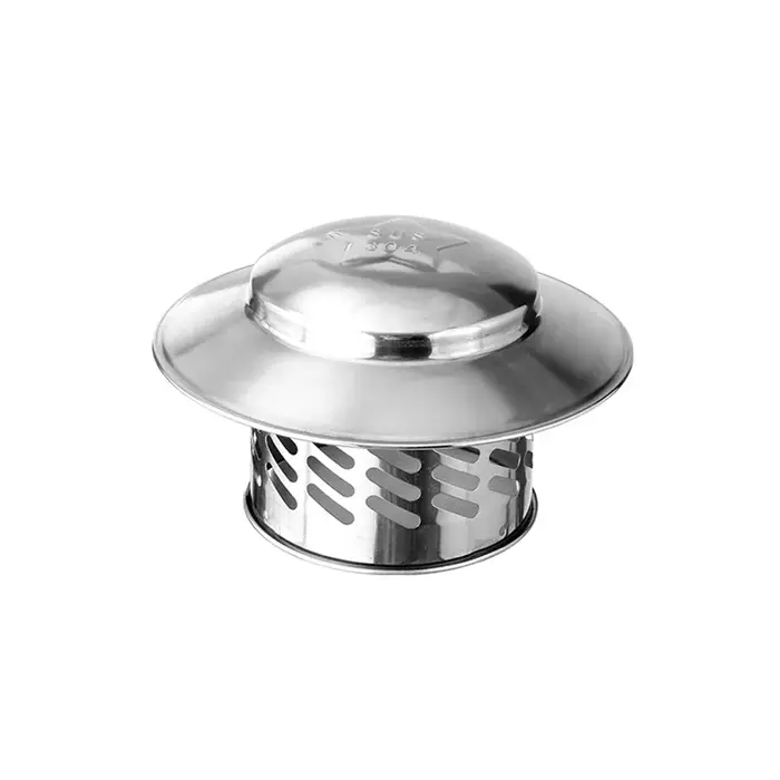Bouchon anti-pluie en acier inoxydable 304, 80-220mm, pour cheminée, coupe-vent, couvercle anti-plui