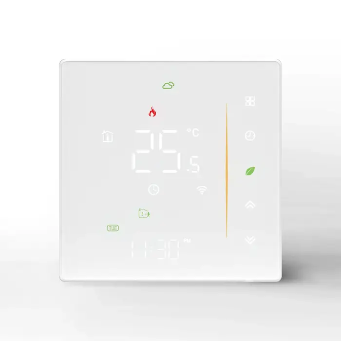 Thermostat intelligent MOES WiFi/ZigBee pour chaudière à eau/électrique/gaz, programmable hebdomadai