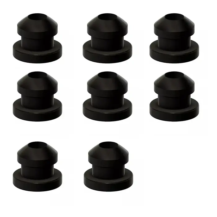 Bouchon en caoutchouc pour poêles, 8 pièces, manchon à œillets, remplacement de plaque de cuisson po